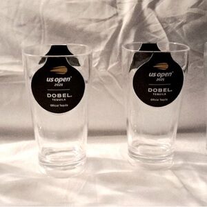 US Open 2025 Dobel Hard plastic cup Set of 4